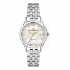 Philip Watch Marilyn 31mm 3h white mop dial br ss femminile