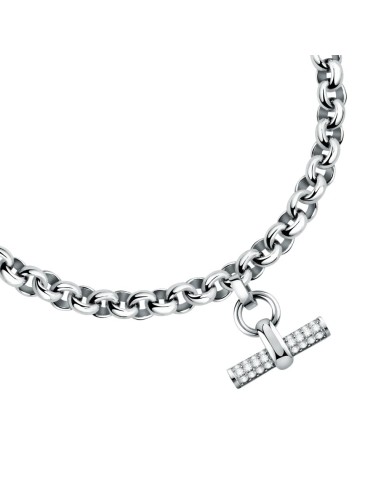 Morellato Abbraccio br ss t-bar elem. wcry 16+3cm