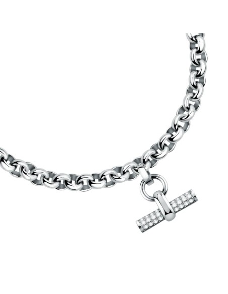 Morellato Abbraccio br ss t-bar elem. wcry 16+3cm