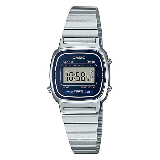Offerta Orologio Casio Vintage mini silver / blu - 26 mm a prezzo basso