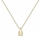 Collana MORELLATO donna Abbraccio acciaio dorato / lucchetto