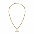Collana MORELLATO donna Abbraccio acciaio dorato / cristalli