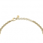 Collana MORELLATO donna Abbraccio acciaio dorato / cristalli