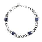 Morellato Lux br ss +dumortiertite stone 210mm  SASV02