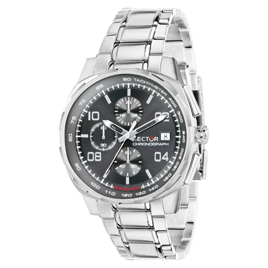 Orologi uomo: orologio uomo Sector 890 44mm chr black dial ss br  R3273803001 in offerta