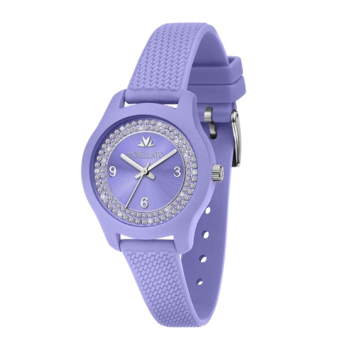 Morellato Soft 32mm 3h lilac dial lilac silicon st