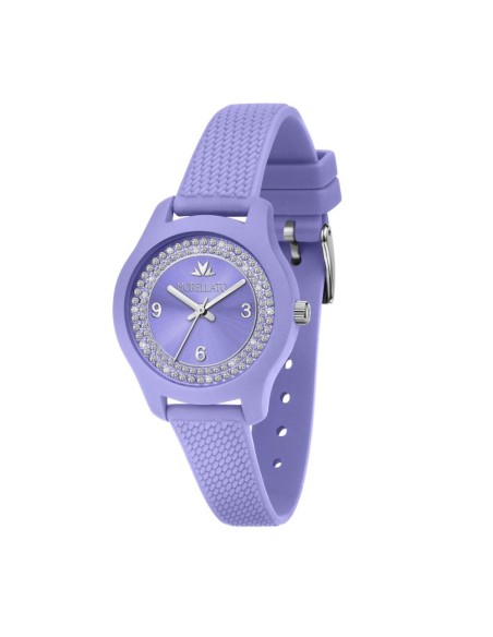 Morellato Soft 32mm 3h lilac dial lilac silicon st