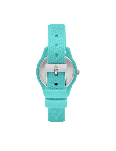 Morellato Soft 32mm 3h white dial aqua silicon st