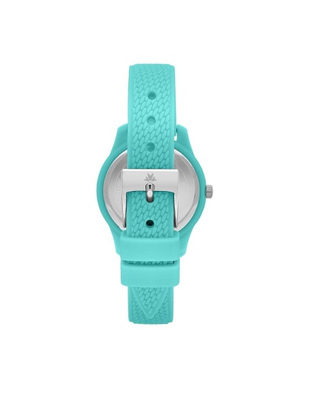 Morellato Soft 32mm 3h white dial aqua silicon st
