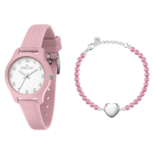 Orologio MORELLATO donna Soft tempo gomma rosa...