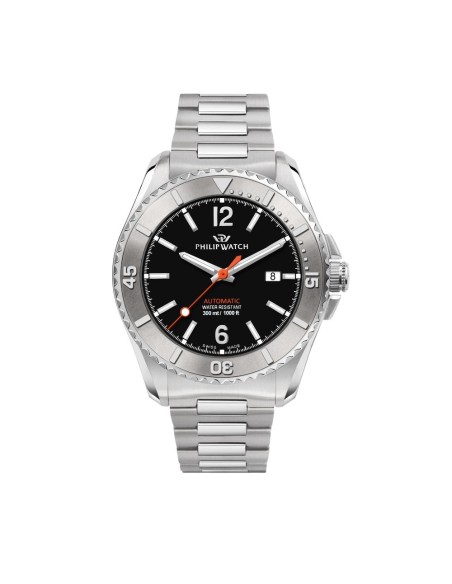 Orologio PHILIP WATCH uomo Amalfi Diving Automatico acciaio / nero