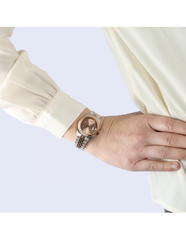 Philip Watch Caribe 31mm lady 3h rose gold dial...