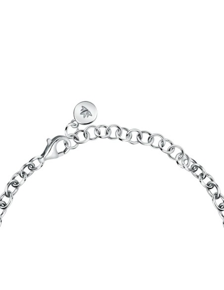 Morellato Ninfea silver plated bracelet leaf wcz