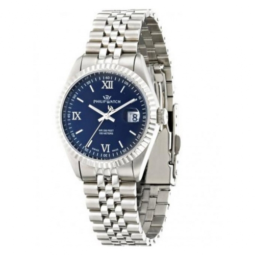 Philip Watch Caribe 31mm 3h dark blue dial bracelet