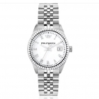 Philip Watch Caribe 35mm 3h white dial brac ss