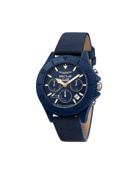 Orologio SECTOR uomo Save the Ocean cronografo / blu