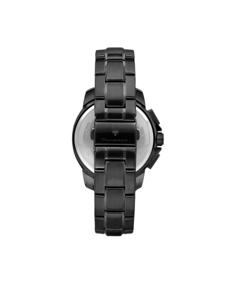 Maserati Aqua edition 44mm chro black dial br blk