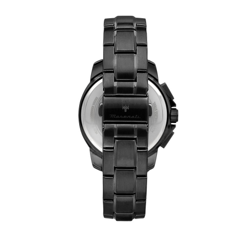 Maserati Aqua edition 44mm chr blk dialbr+br jm