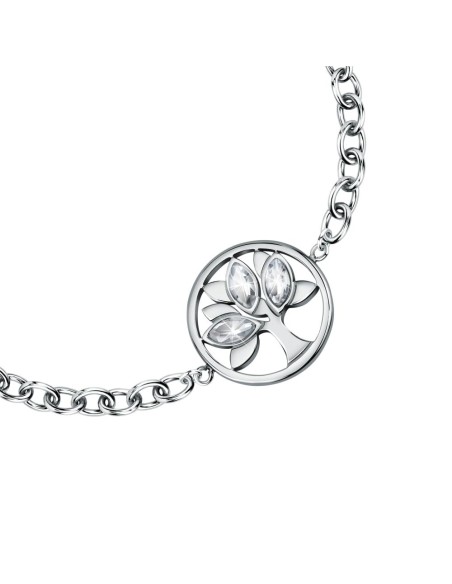 Bracciale MORELLATO donna Vita acciaio / pietre bianche