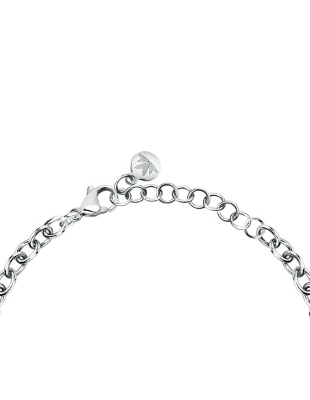 Bracciale MORELLATO donna Vita acciaio / pietre bianche
