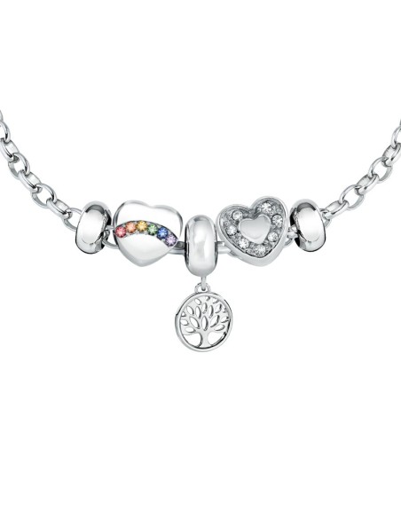 Bracciale MORELLATO donna Drops acciaio love / 3 beads