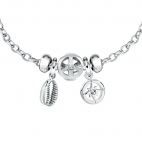 Bracciale MORELLATO donna Drops acciaio / 3 beads