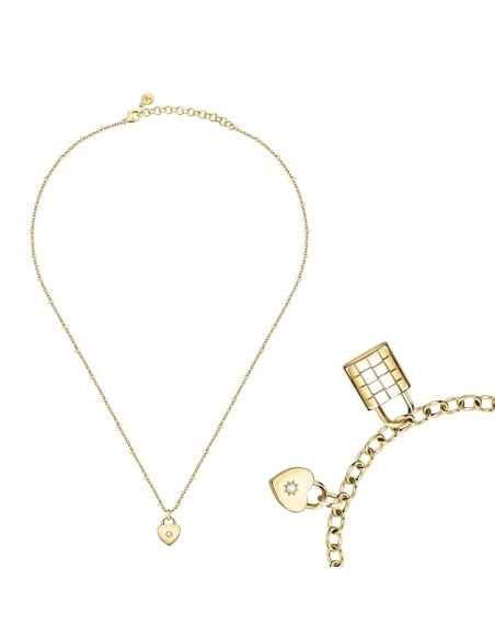 Parure MORELLATO donna Abbraccio collana e bracciale dorati
