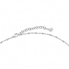 Collana lunga MORELLATO donna Vita acciaio / pietre azzurre