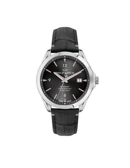 Philip Watch Blaze 41mm auto black dial black strap