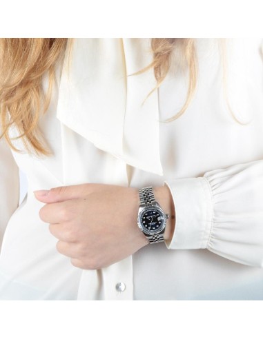 Philip Watch Caribe 35mm 3h blue dial wdiam br ss