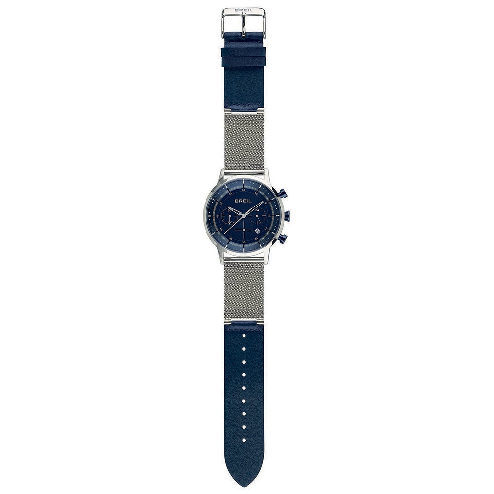 Orologio Breil Six 3 Nine Uomo Pelle Blu - Web Time Orologi Outlet