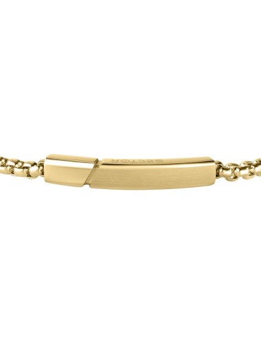 Bracciale SECTOR uomo Basic acciaio dorato