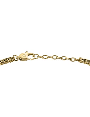 Bracciale SECTOR uomo Basic acciaio dorato