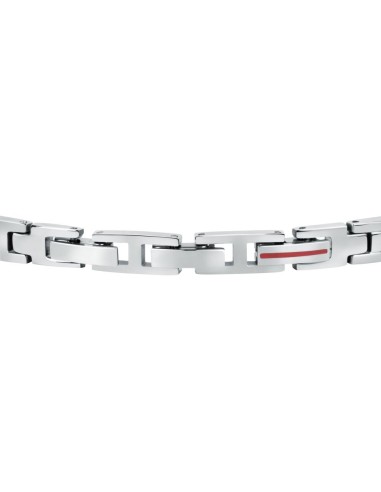Bracciale SECTOR uomo Basic acciaio tag dorato...