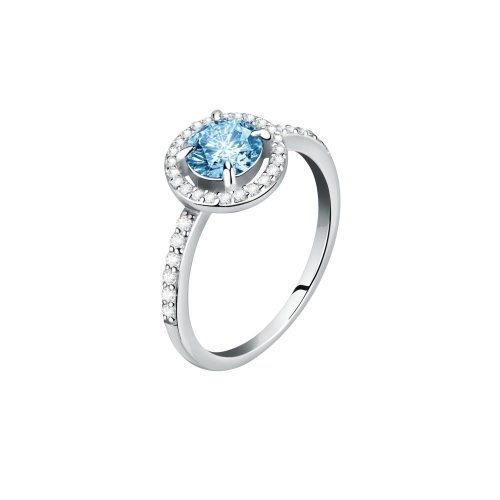 Morellato Tesori ring czaquamarine arg.925 size16