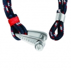 Maserati Maserati j br.blue&white&red cord 220mm uomo JM218AMG01
