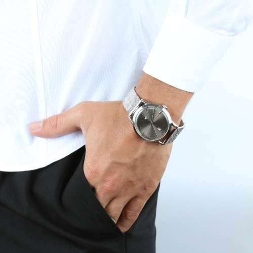 Orologio Maserati Ricordo mesh grigio - 42 mm