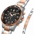 Orologio Maserati Sfida crono bicolore - 44 mm