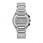Maserati Triconic 43mm chr black dial br ss