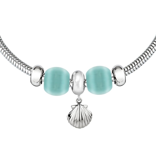 Morellato Drops br 2 aqua stone ball +1 ss scallop femminile
