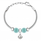 Morellato Drops br 2 aqua stone ball +1 ss scallop femminile
