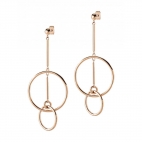 Morellato Cerchi long earrings rg pvd donna SAKM13