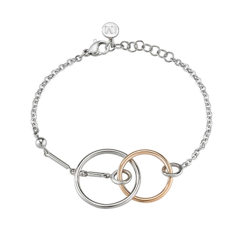 Morellato Cerchi bracelet ss+rg 16+3cm donna SAKM16
