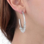 Morellato Cerchi orecc. ss big charms donna SAKM42