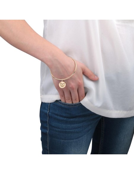 Morellato Cerchi rg bangle charm w/color stone donna SAKM51