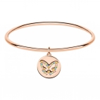 Morellato Cerchi rg bangle charm w/color stone donna SAKM51