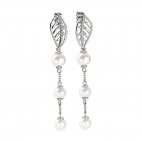 Morellato Foglia long orecc. ss pearl