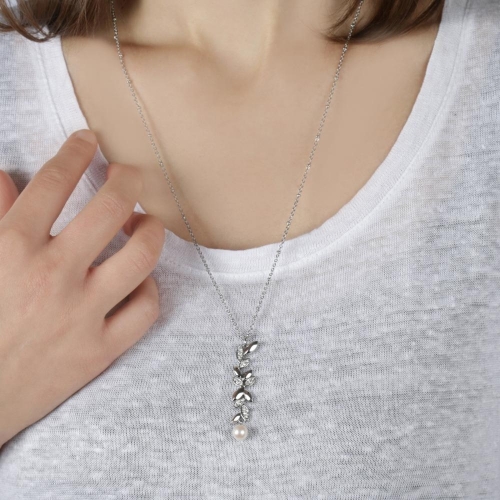 Morellato Gioia pend. perla 650mm ss donna SAER19