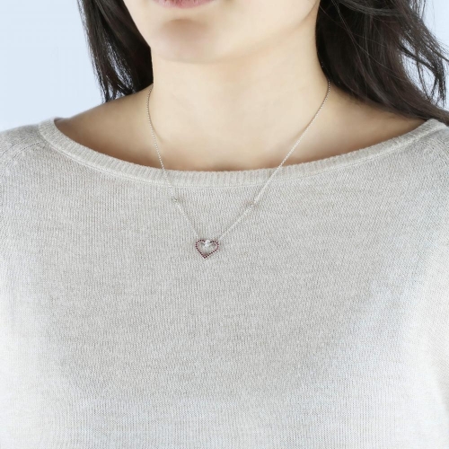 Morellato Cuori argento coll. heart arg.925 donna SAIV01