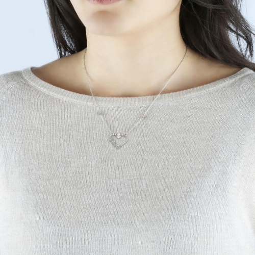 Morellato Cuori argento coll. heart arg.925 donna SAIV02